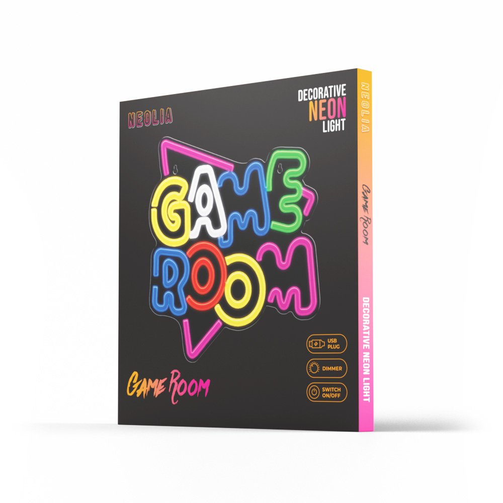 EAN 5900495546159 - Forever Light Neon PLEXI LED GAME ROOM multicolor NNE20 Figura iluminada decorativa imagen 2
