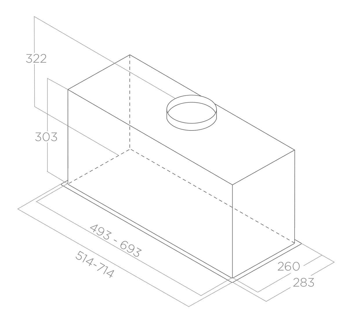 EAN 8020283049246 - Elica LANE MBL/A/52 Encastrada Negro 550 m³/h imagen 4