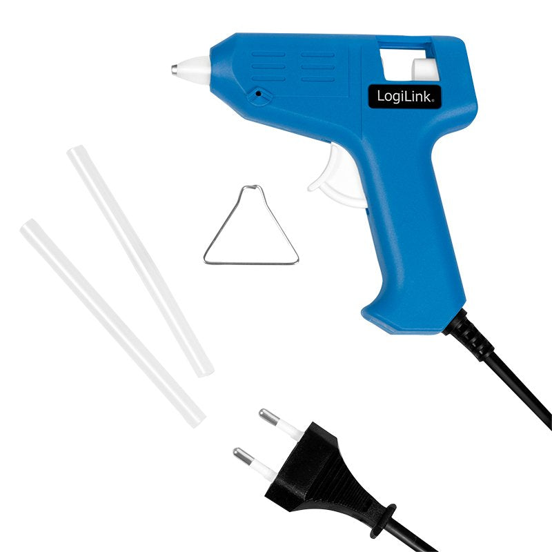 Mini Pistola De Pegamento Caliente Logilink 10w Azul Azul Wz0050