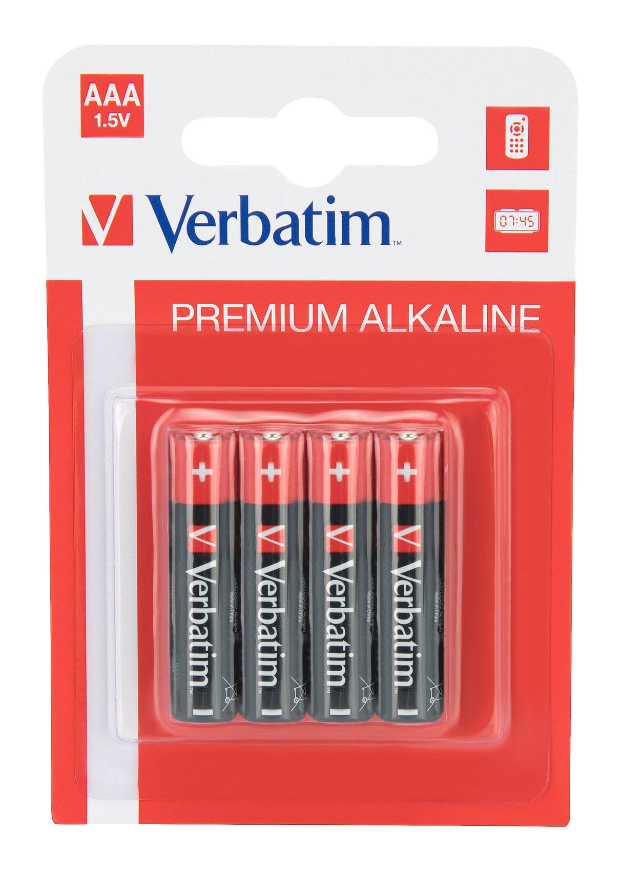 Verbatim Pilas Alcalinas Aaa - Lr03- Pack 4 Uds