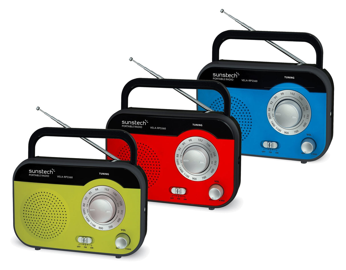 Radio Portátil Sunstech Rps560 Verde
