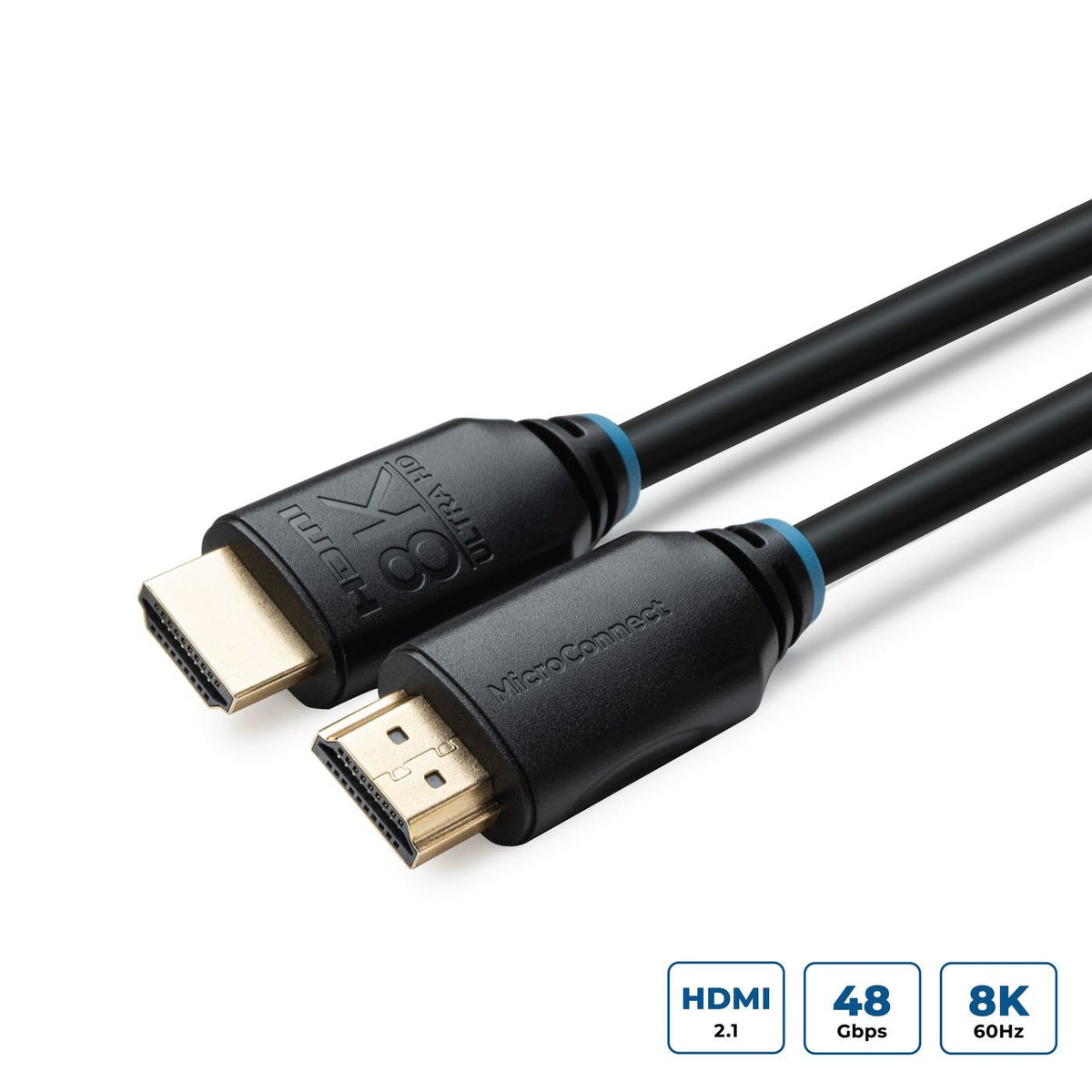 EAN 5704174269052 - Microconnect MC-HDM19190.5V2.1 cable HDMI 0,5 m HDMI tipo A (Estándar) Negro imagen 1