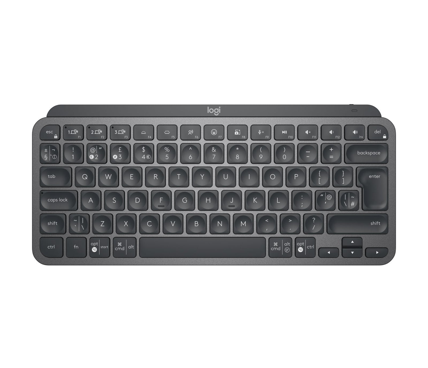 EAN 5099206101425 - Logitech 920-010606 teclado Oficina RF Wireless + Bluetooth QWERTY Inglés del Reino Unido Grafito imagen 3