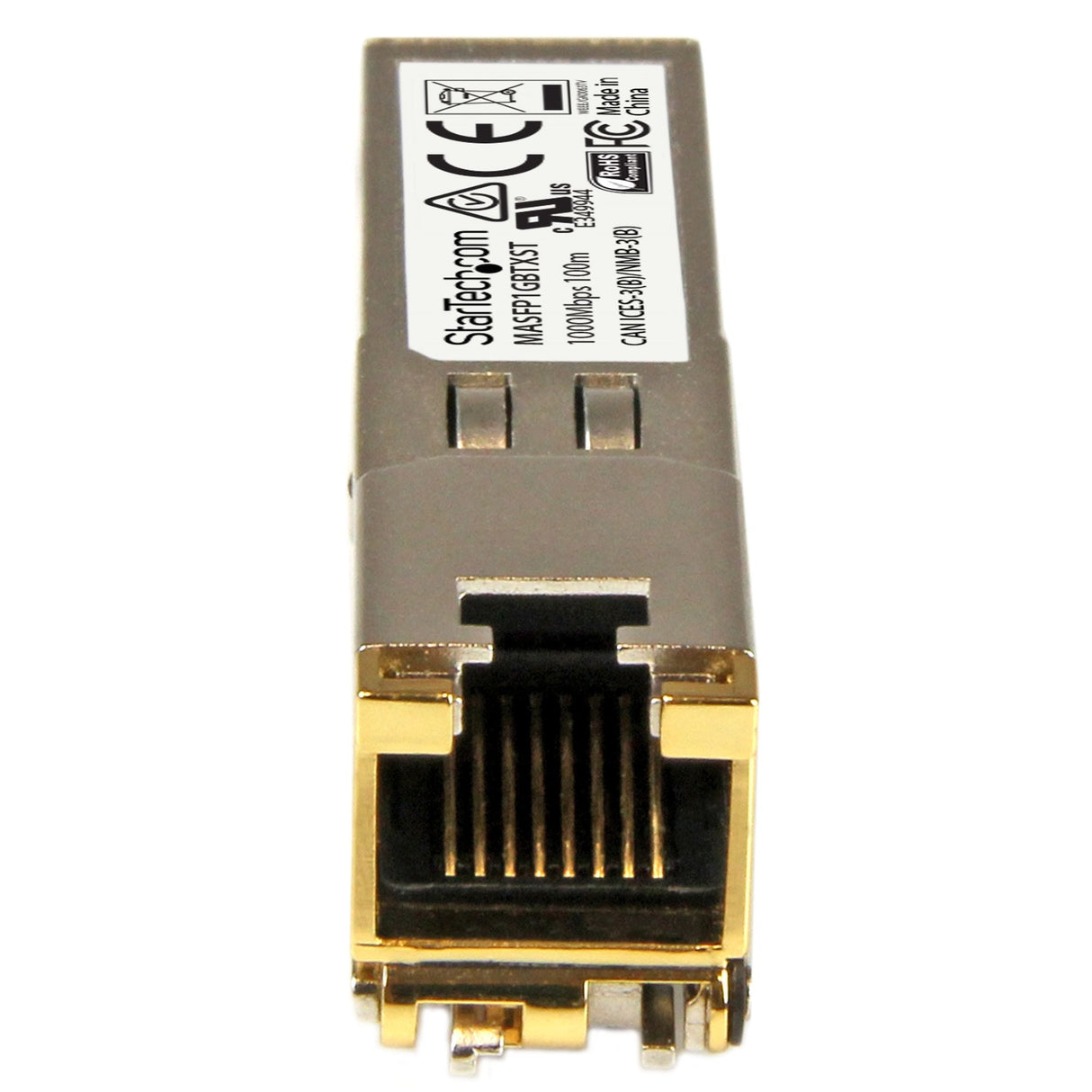 Startech.Com Módulo Sfp Compatible Con Cisco Meraki Ma-Sfp-1gb-Tx -Transceptor De Cobre Rj45 100base-Tx - Masfp1gbtxst