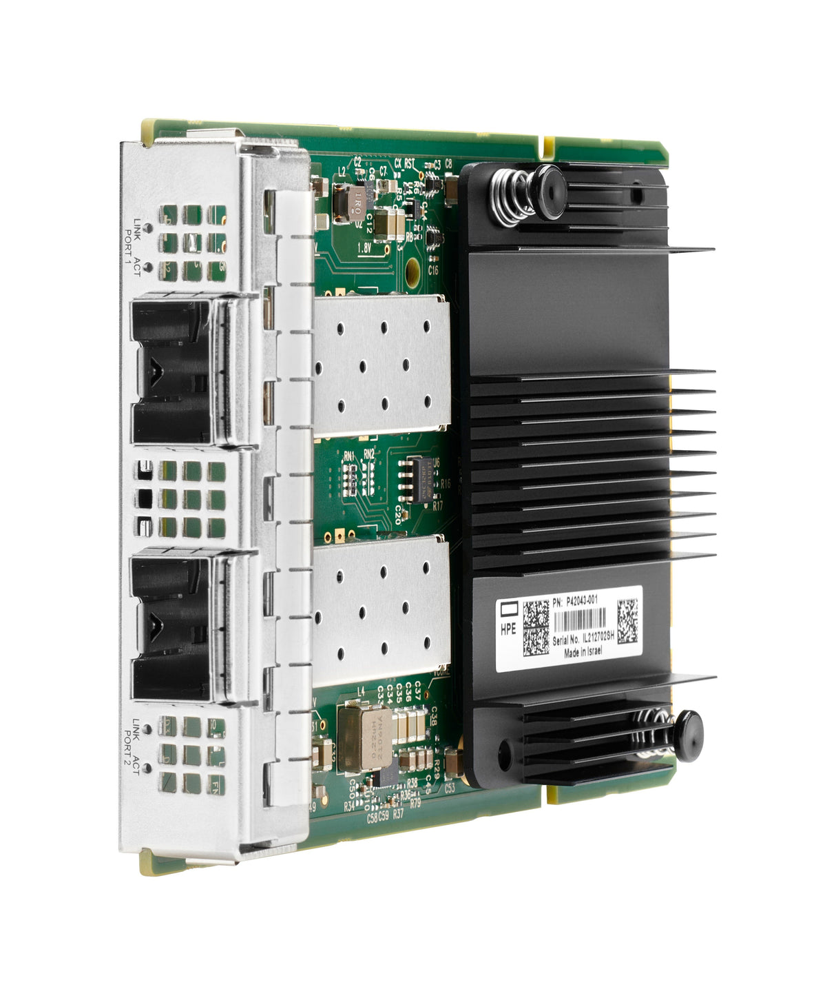 EAN 4549821407439 - HPE Mellanox MCX631432AS-ADAI Ethernet 10/25Gb 2-port SFP28 OCP3 Adapter for imagen 1