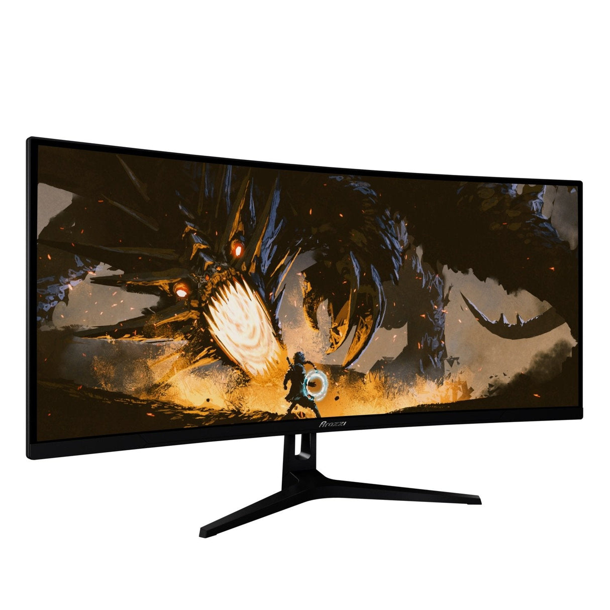 Monitor Arozzi Nova 34" Va, 165hz, Computer - Black