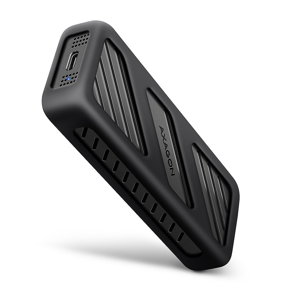 EAN 8595247908483 - Axagon EEM2-20G NVMe-SSD-Gehäuse USB-C 3.2 20 Gbps 2230 - 2280 - schwarz Caja externa para unidad de esta imagen 2