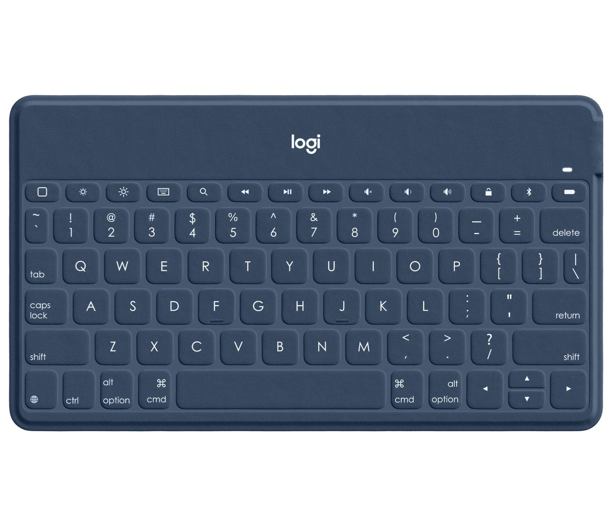 Logitech Keys-To-Go Inglés Internacional Bluetooth Azul