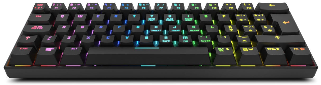 Krom Teclado Gaming Kluster Rgb Mini Keyboard