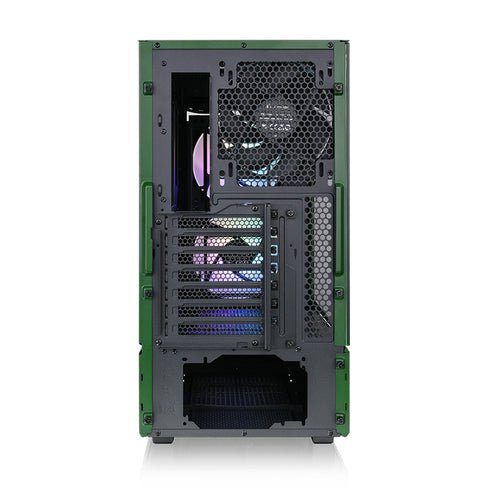 Caja Pc Thermaltake Ceres 350 Mx Verde Oscuro Vidrio Templado X 2 Ca-1z3-00mcwn-00