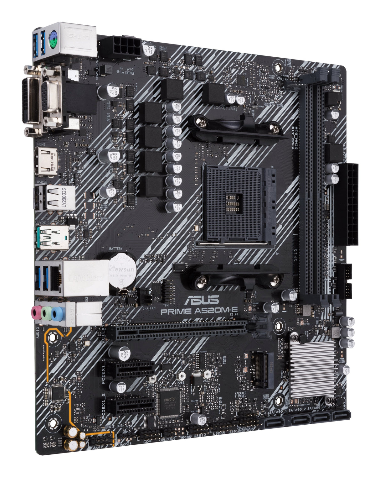 Asus Prime A520m-E/Csm Amd A520 Zócalo Am4 Micro Atx