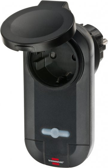 Conjunto De Interruptores Inalámbrico Exterior 2 X F (Cee 7/3) Negro