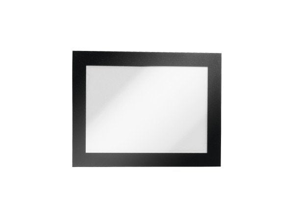 Durable Duraframe - Soporte Para Documentos - Montaje Superficial - Para A6 - Doppelseitig - Negro (Paquete De 2)
