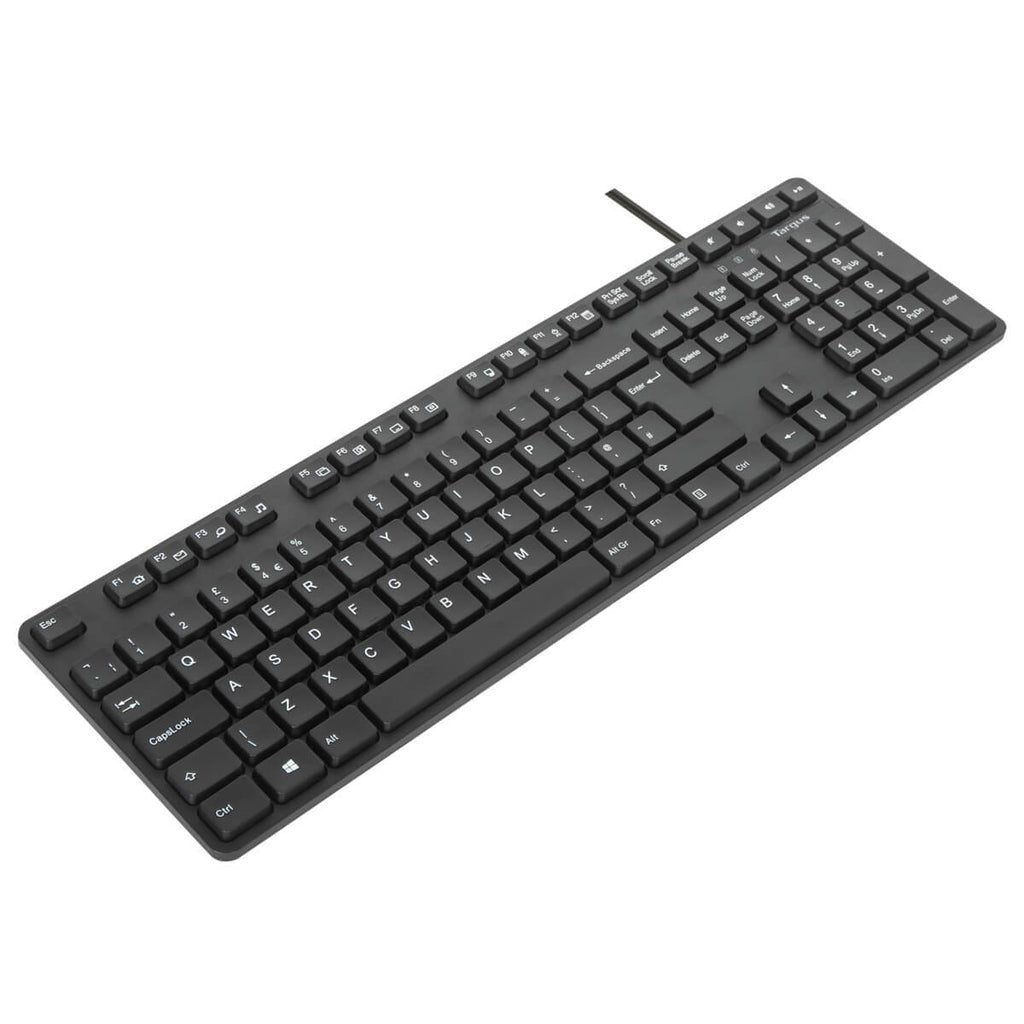 Targus Combo De Teclado Español  Y Ratón Con Cable De Tamaño Normal (Español) Negro