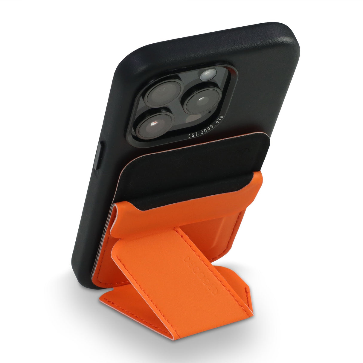 Decoded Silicone Magsafe Card Stand Sleeve Apricot Crush