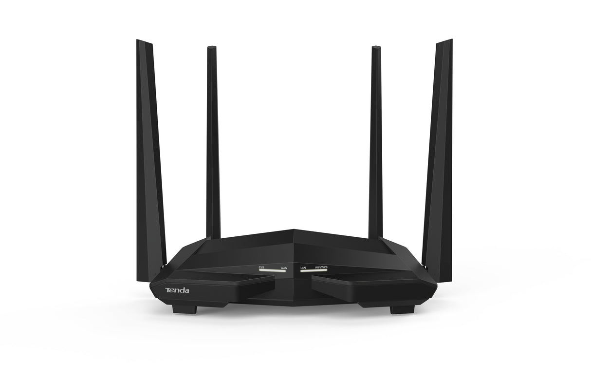 EAN 6932849427547 - Tenda AC10 router inalámbrico Gigabit Ethernet Doble banda (2,4 GHz / 5 GHz) Negro imagen 1