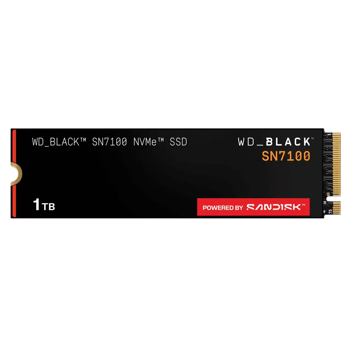 EAN 0718037893204 - Western Digital Black WDS100T4X0E-00CJA0 unidad de estado sólido 1 TB M.2 PCI Express 4.0 NVMe TLC 3D NAN imagen 1