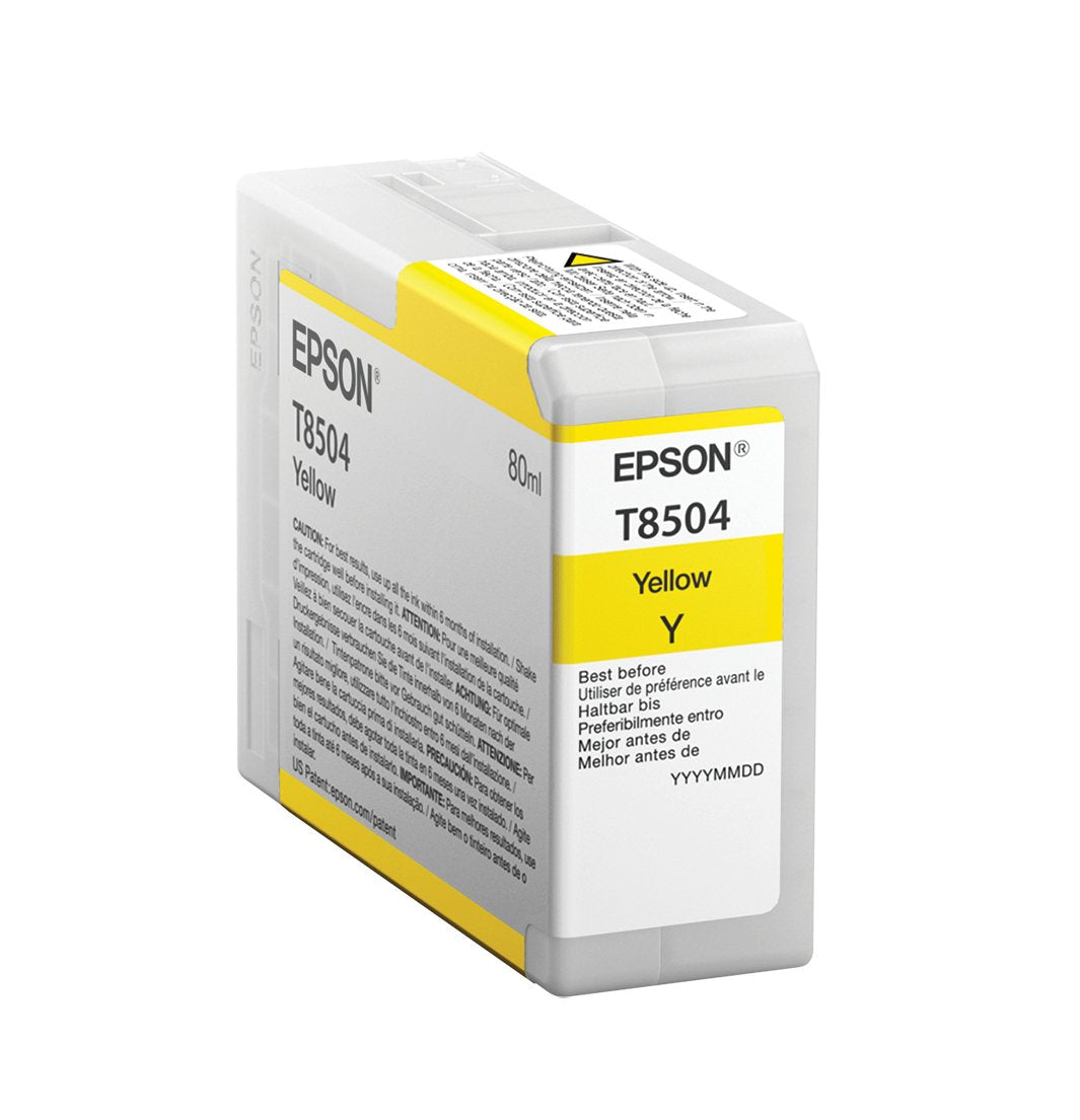 Cartucho Original Epson T8504 Amarillo - C13t850400 Ml-80
