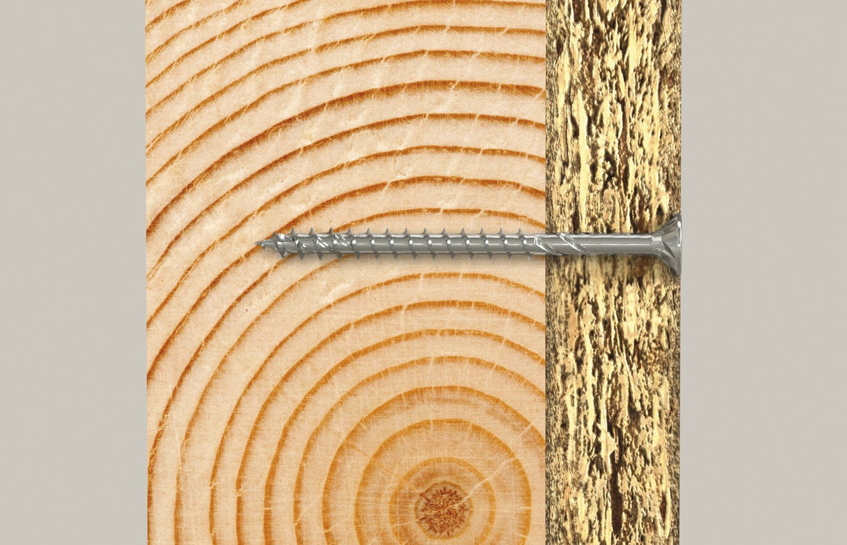 Fischer 25 Tornillos Para Aglomerado Power-Fast Ii 6.0x300 Cabeza Avellanada 670474