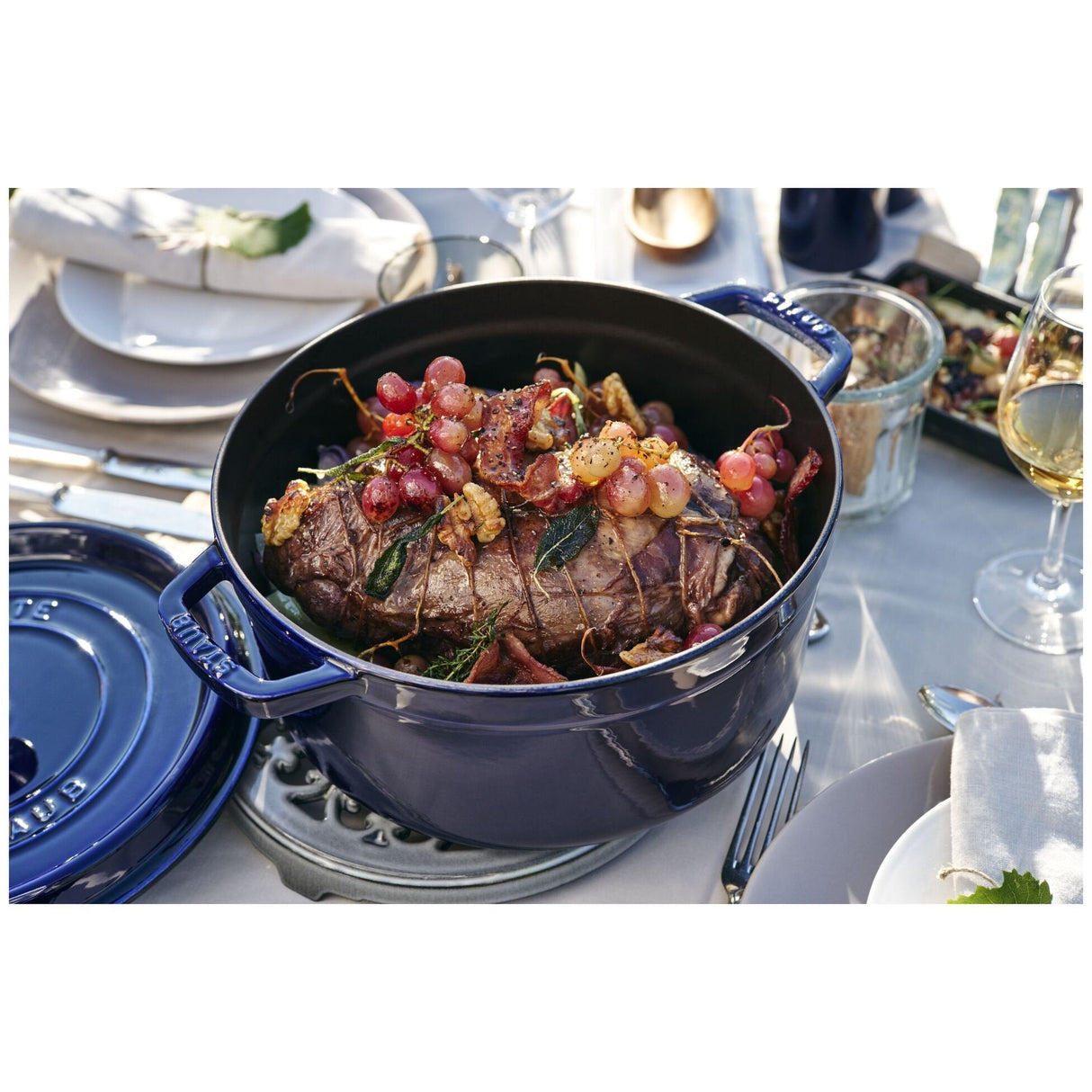 Zwilling Staub La Cocotte 5,25 L Alrededor Hierro Fundido Cazuela Para Hornear