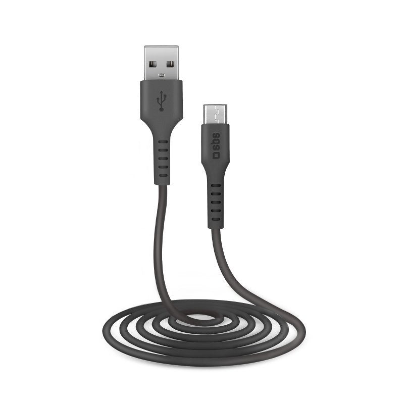 Sbs Tecablemicro2k Cable Usb 2 M Usb 2.0 Usb A Micro-Usb B Negro