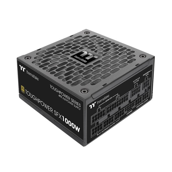 EAN 4713227535212 - Thermaltake SFX-1000AH2FKG unidad de fuente de alimentación 1000 W 24-pin ATX SFX-L Negro imagen 1