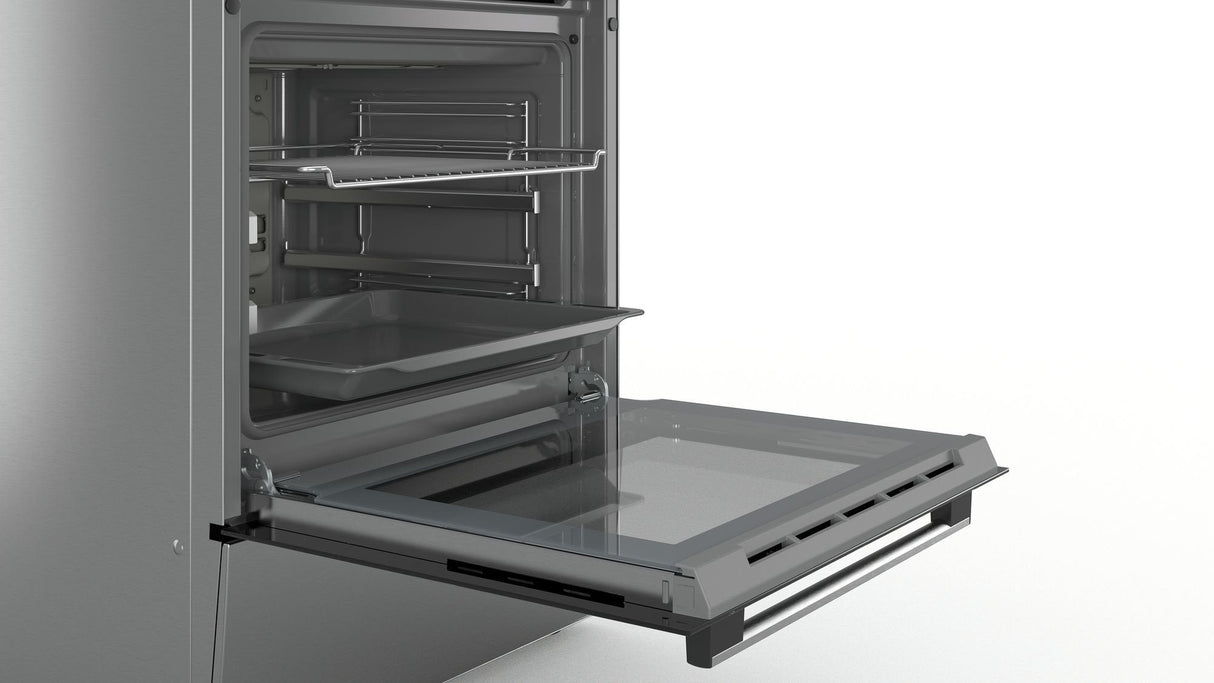 Bosch Hogar Serie Hkr39c250 4, Juego De Estufa De Acero Inoxidable Hkr39c250
