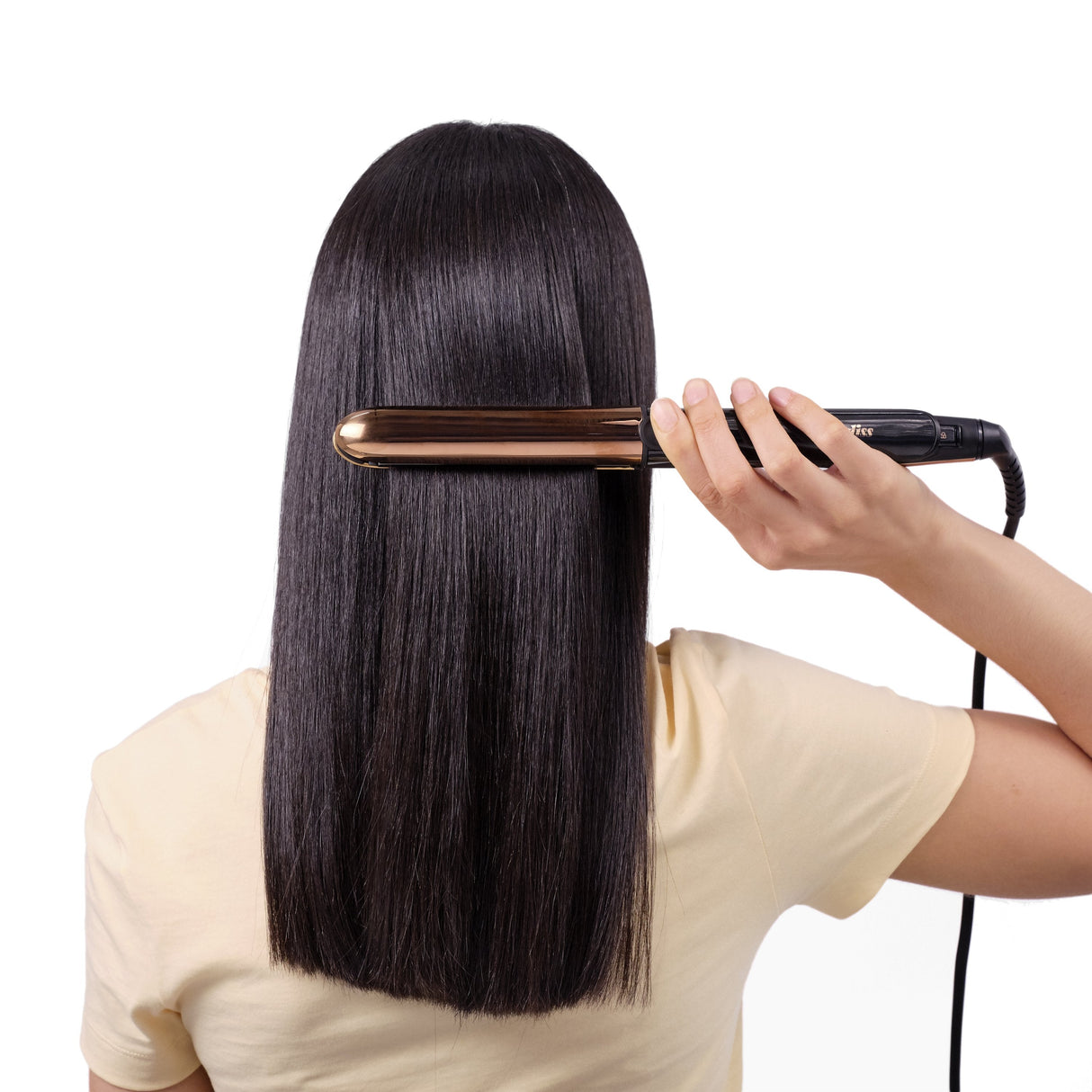 Plancha De Pelo Babyliss Straight & Curl Brilliance Negro