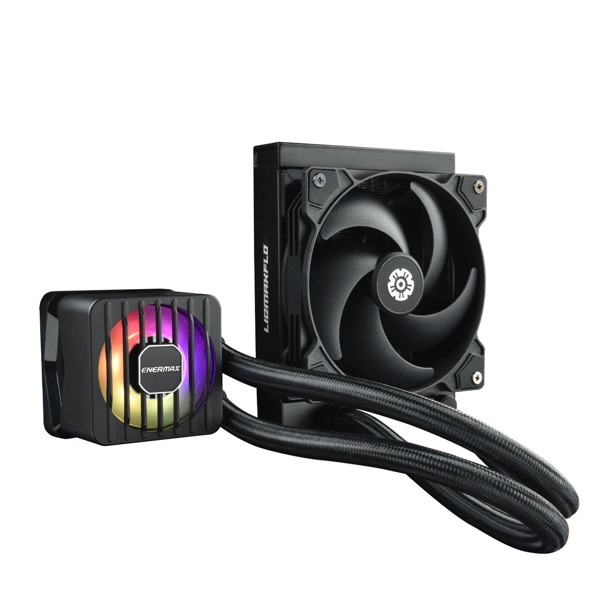 EAN 4713157727206 - Enermax LIQMAXFLO SR Procesador Kit de refrigeración líquida 12 cm Negro 1 pieza(s) imagen 8