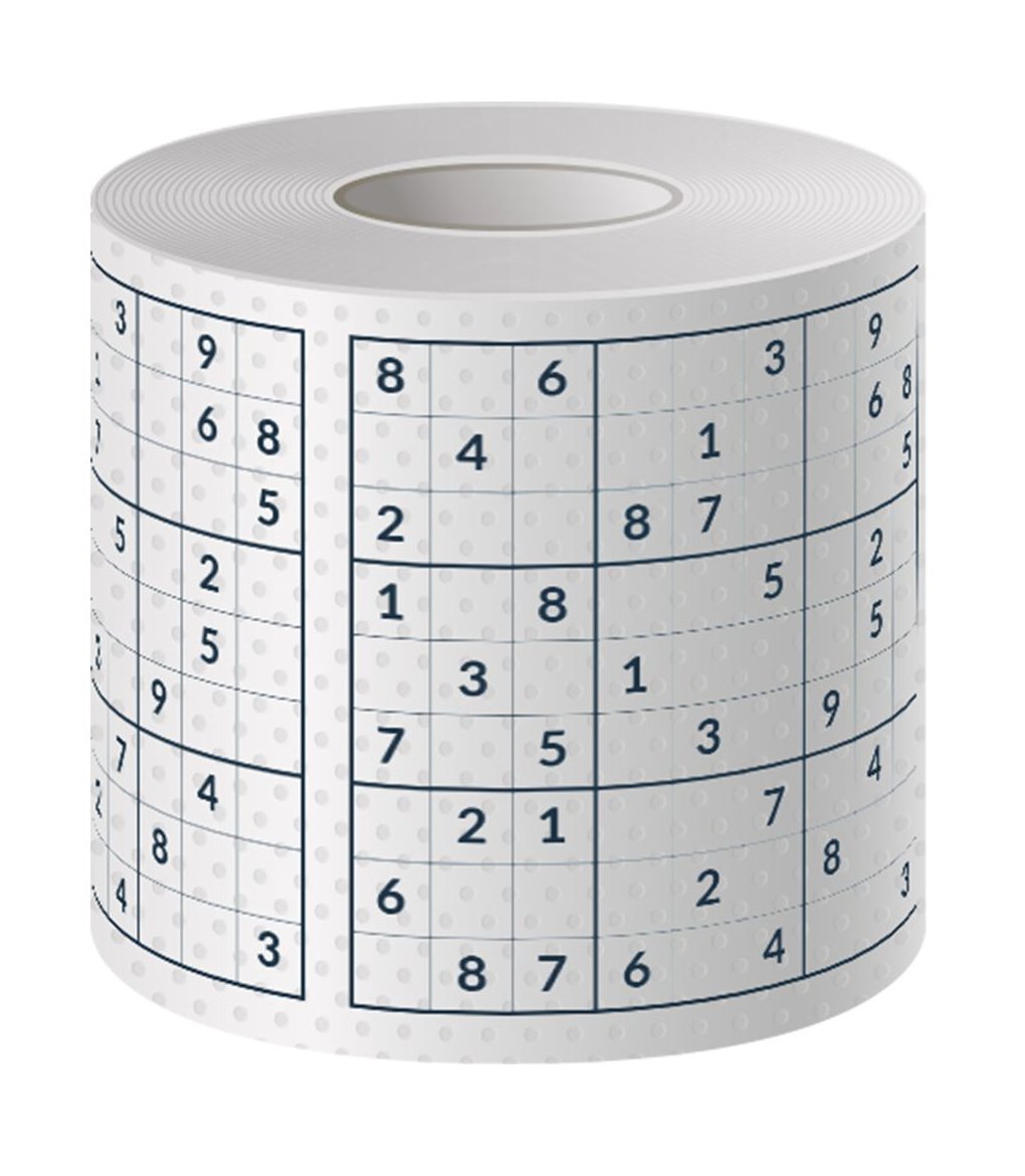 Mad Monkey - Papel Higiénico "Sudoku"