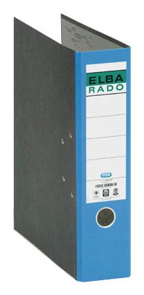 Elba Ordner Rado Wolkenmarmor A4 Con Rückenschild Azul