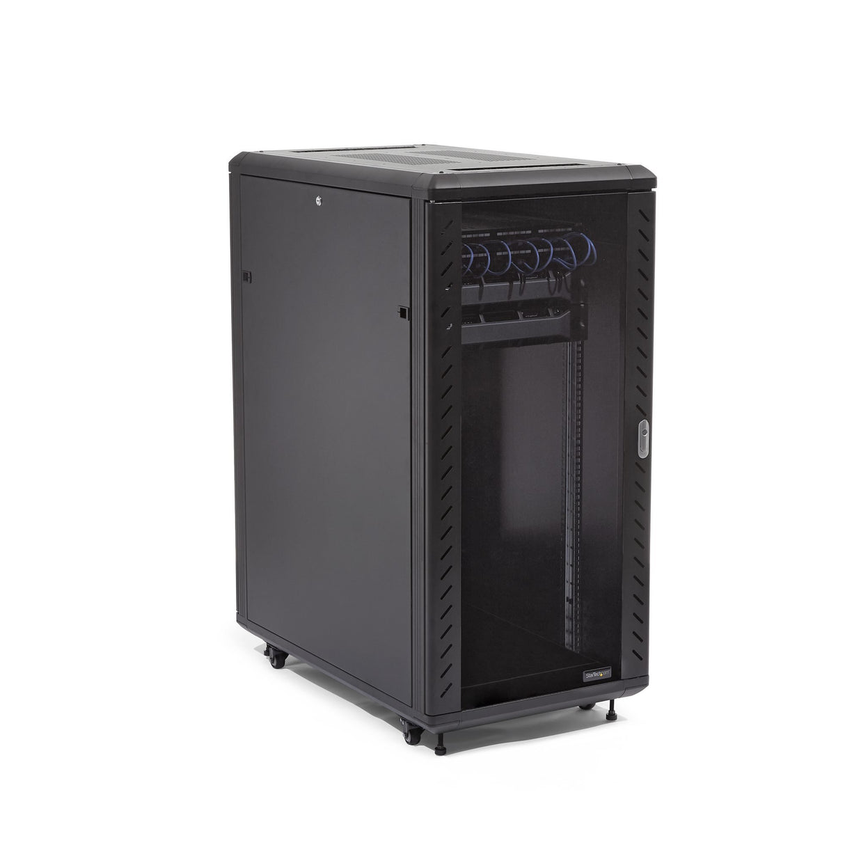 EAN 65030888431 - StarTech.com RK3236BKF armario rack Rack o bastidor independiente Negro imagen 3