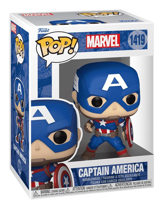EAN 0889698824972 - FUNKO POP! Captain America imagen 2