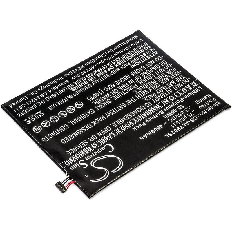 Battery 15.2wh Li-Ion 3.8v 4000mah For Alcatel Mobile