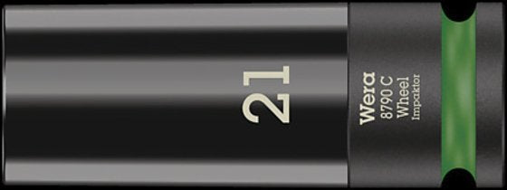 Wera 8790 C - Steckschlüsselbuchse - Negro - 1 Cabeza/Koepfe - Métrico