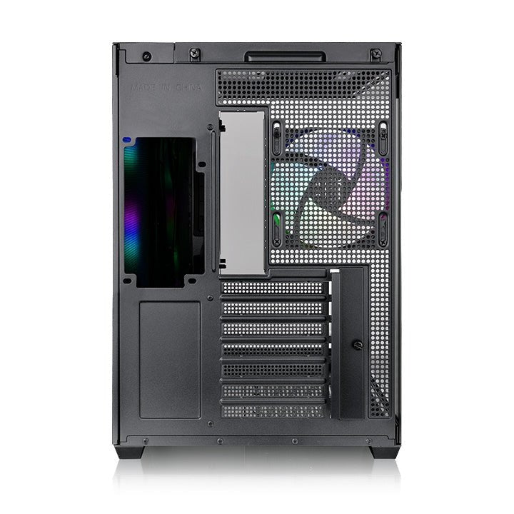 Caja Pc Thermaltake View 380 Tg Argb Negra, Vidrio Templado X 2 Ca-1z2-00m1wn-00