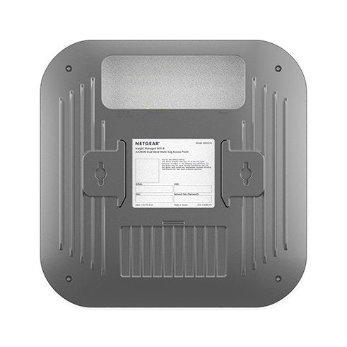 EAN 0606449154511 - NETGEAR Insight Cloud Managed WiFi 6 AX3600 Dual Band Access Point (WAX620) 3600 Mbit/s Blanco Energía so imagen 6