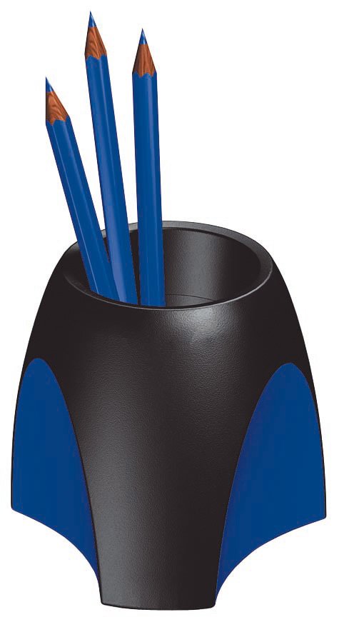 Han Delta Stiftehalter 6,5 X 4,9 X 8,8 Cm Negro Azul
