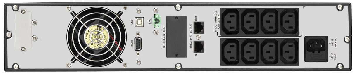 EAN 4711140486123 - FSP Eufo 1.1k sistema de alimentación ininterrumpida (UPS) Línea interactiva 1,1 kVA 990 W 8 salidas AC imagen 2