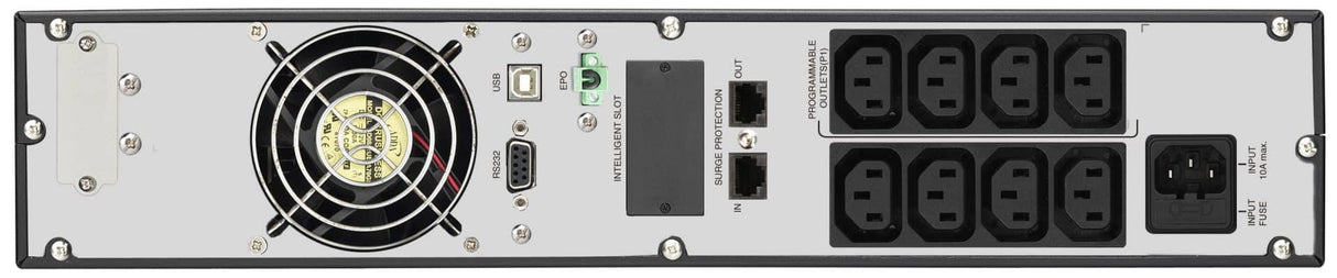 EAN 4711140486123 - FSP Eufo 1.1k sistema de alimentación ininterrumpida (UPS) Línea interactiva 1,1 kVA 990 W 8 salidas AC imagen 2
