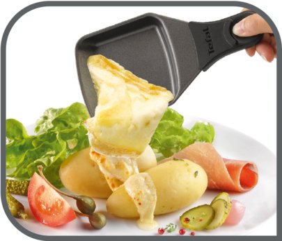 Tefal - Raclette De Acero Inoxidable Pr457b12