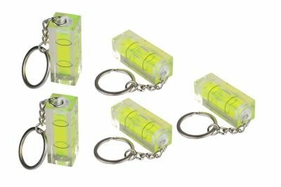 Kabelmeister Wasserwaage Con Llavero - 5er-Set