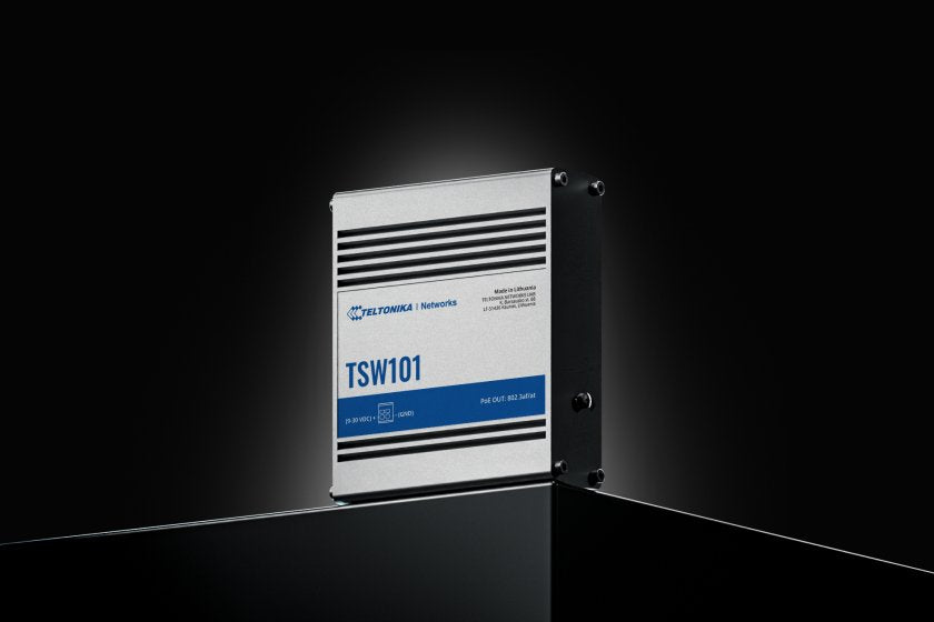 EAN 4779051840113 - Teltonika TSW101 Gigabit Ethernet (10/100/1000) Energía sobre Ethernet (PoE) Metálico imagen 1
