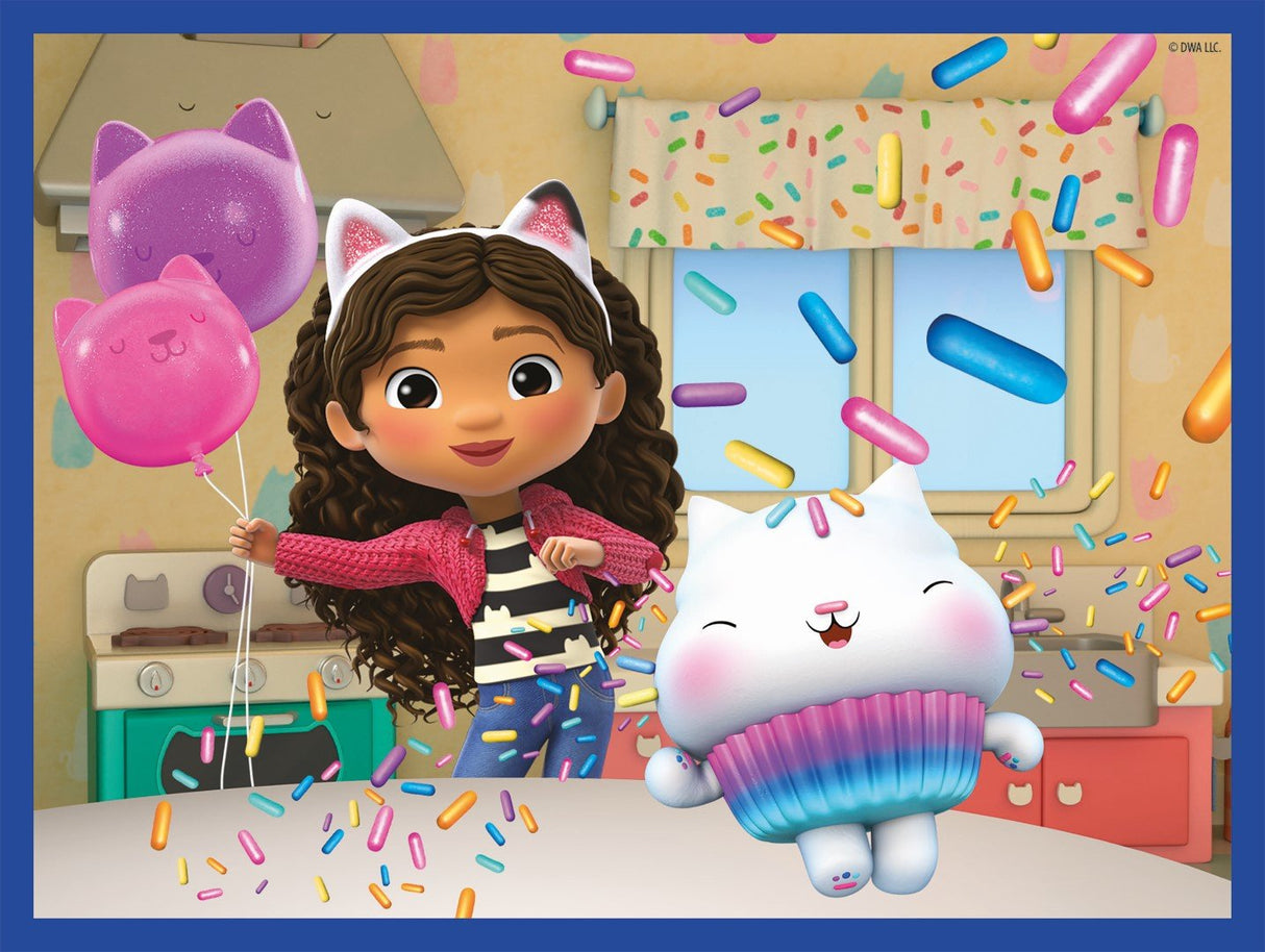 Puzzle Cubo La Casa De Muñecas De Gabby 12pzs