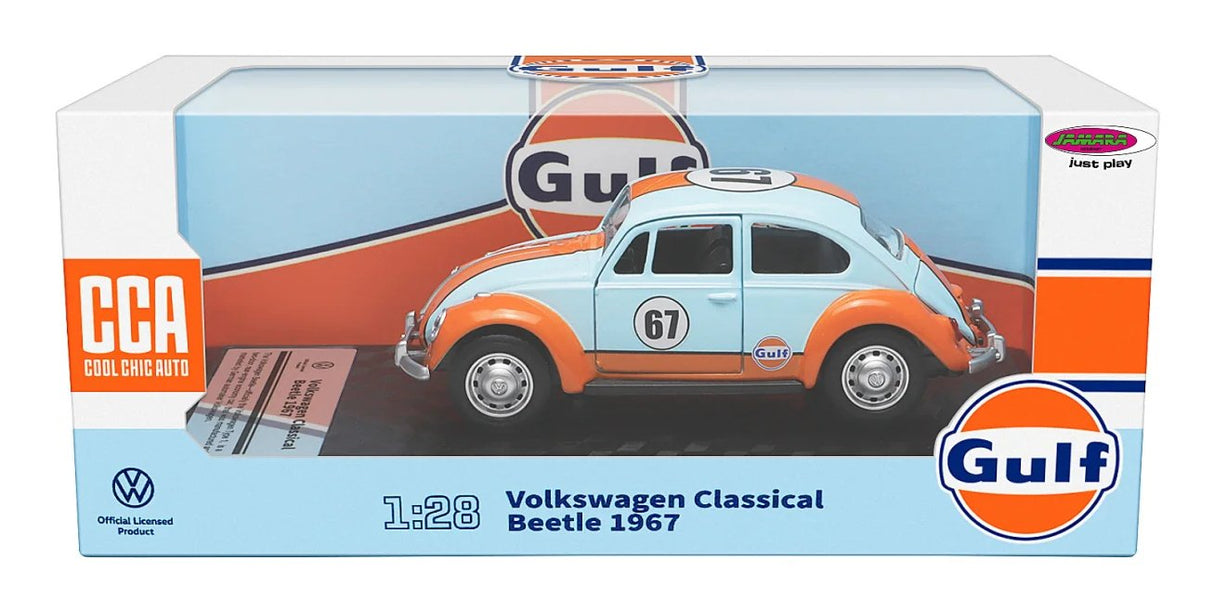Jamara Volkwagen Beetle 1967 1:28 Azul Claro 3+