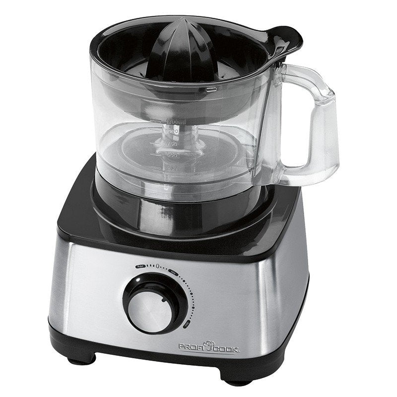 Proficook Pc-Km 1063 Robot De Cocina 1,75 L Negro, Acero Inoxidable 1200 W