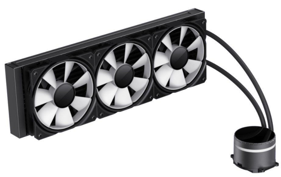 Gamemax Cpu Liquid Cooler Iceburg 360 Infinity Black