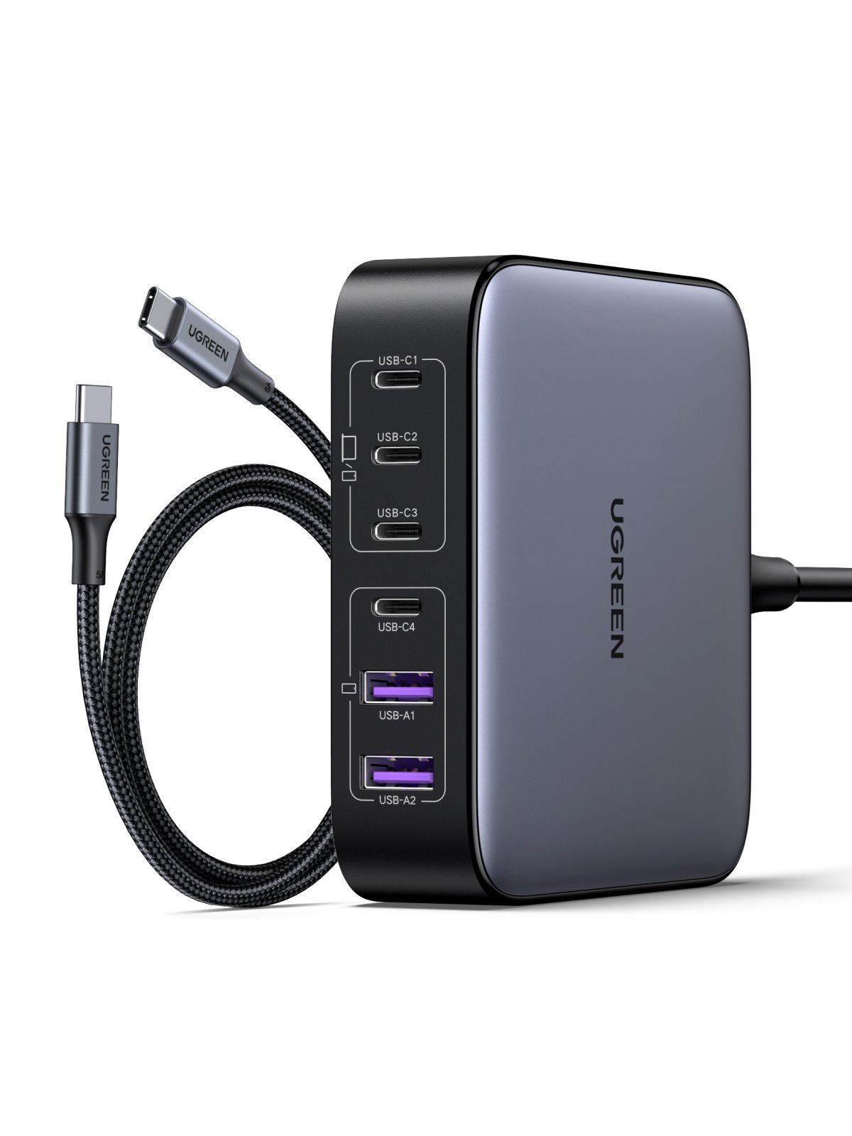 Ugreen 2usb-A+4usb-C 200w Desktop Fast Charger