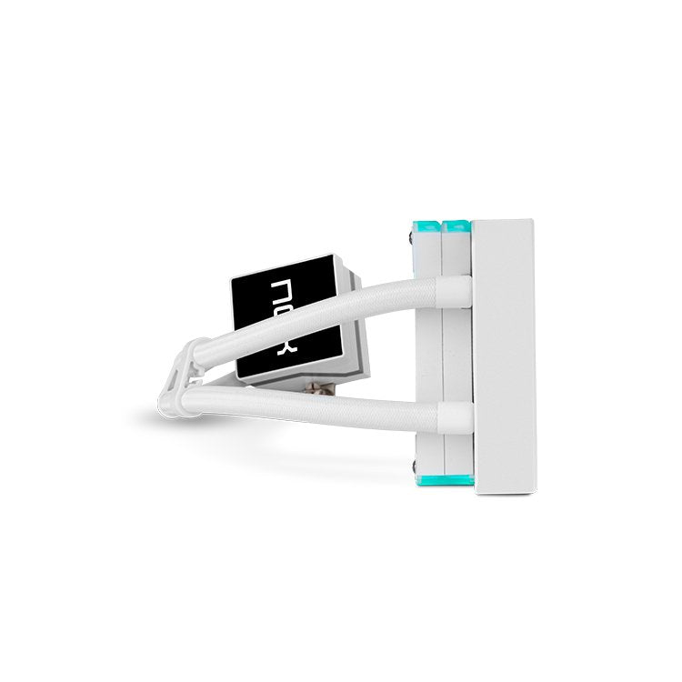 Refrigeracion Liquida Cpu Nox Hummer M-240 240mm Lcd Magnetico Argb Blanco