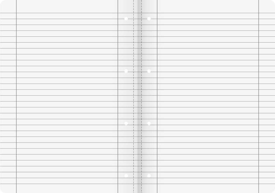 Brunnen Cuaderno Escolar Vivendi Pautado 37 Rayado Din A4 - A4